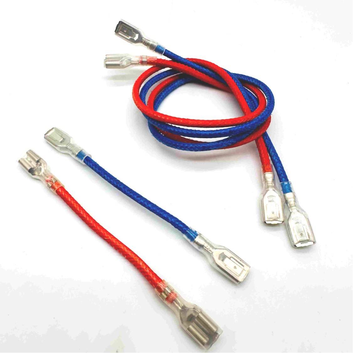 工业配线编织高温线 15AWG 带 250端子 控制器连接线束