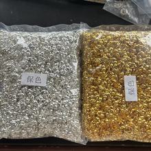 DIY饰品配件保色双包扣 双环鲍鱼扣 双头定位吊线扣 厂家现货批发