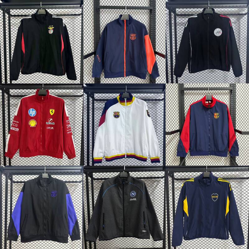 Training Short-Sleeved Wholesale New Popular Football Appearance Training Clothes Sports and Leisure Embroidered Waterproof Windbreaker Jacket Training Short-Sleeved Wholesale New Popular Football Appearance Training Clothes Sports and Leisure Embroidered Waterproof Windbreaker Jacket
