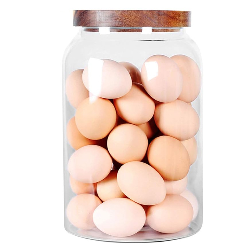 La misma lata sellada de alimentos de Amazon, granos integrales, bocadillos, latas de almacenamiento, galletas de caramelo, botellas selladas de vidrio a prueba de polvo