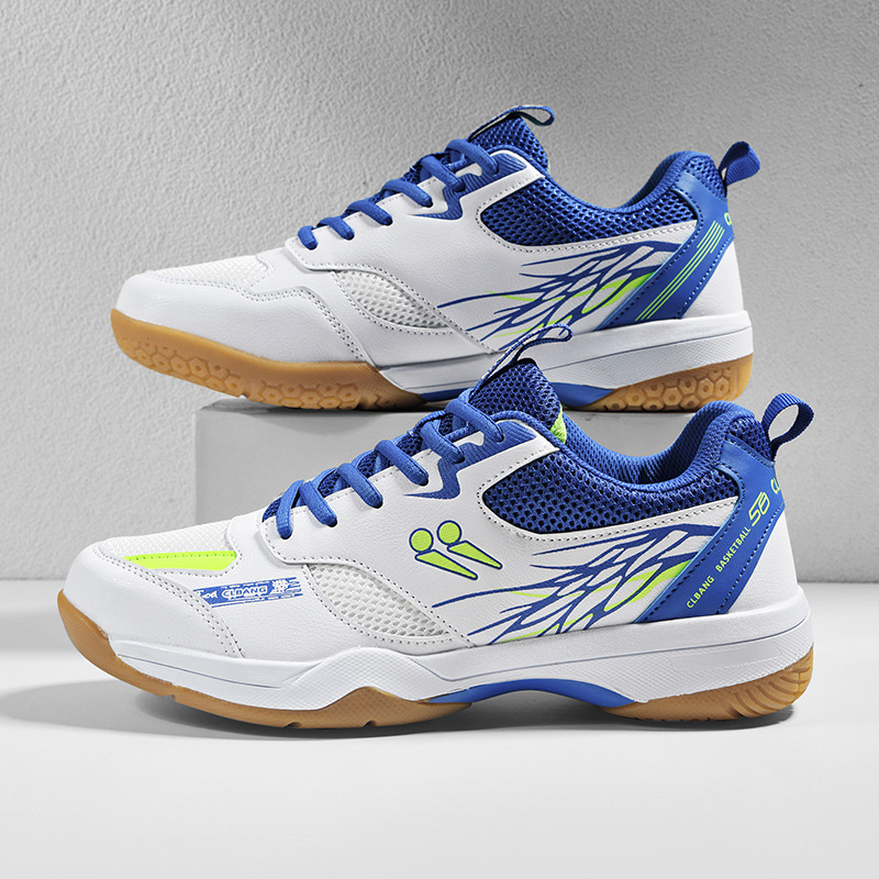 Zapatos de bádminton profesionales para hombres y mujeres, zapatos de entrenamiento de voleibol, tenis de mesa, zapatos de tenis de mesa antideslizantes y desgaste