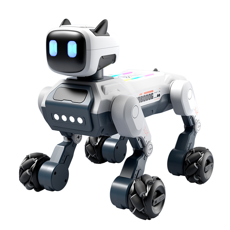 2025 新しいスマートロボット犬音声対話人工リモコンプログラミング AI 電動子供のおもちゃ男の子ギフト|undefined