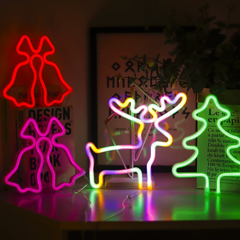 LED креативный маленький колокольчик, украшения для спальни, ночник, для импорта, новая коллекция, со снежинками, инфлюенсер