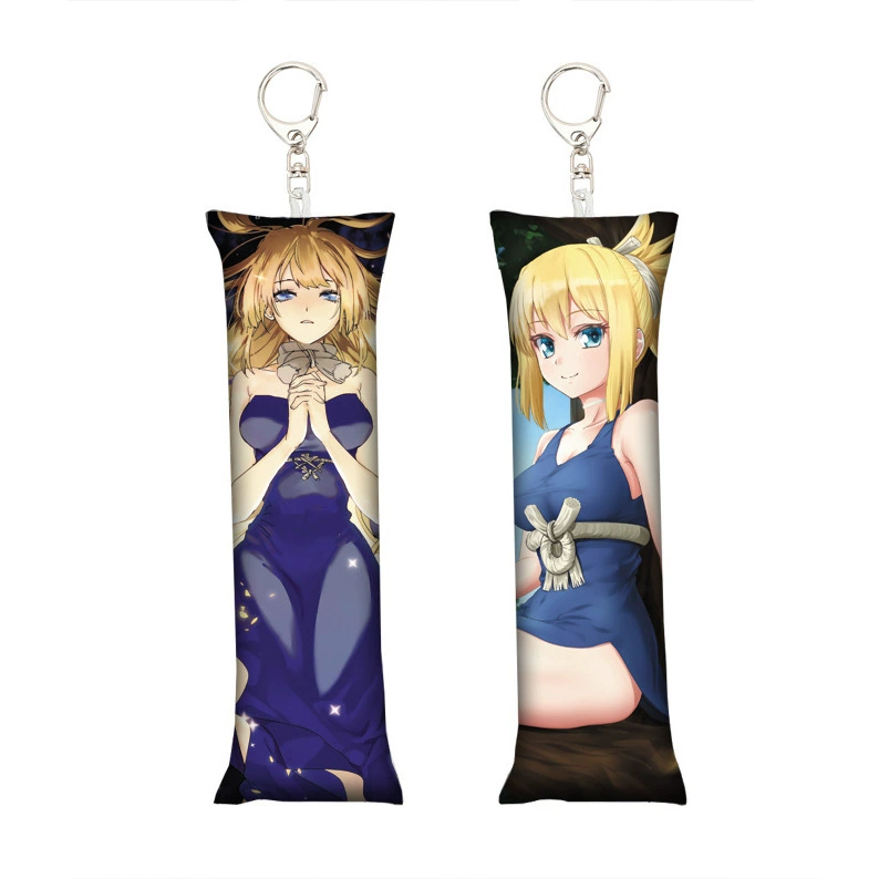 [动漫石纪元石神千空小抱枕钥匙扣迷你背包挂件Mini Dakimakura] → Аниме Эпоха Каменного мира: 千空 мини-подушка брелок рюкзак