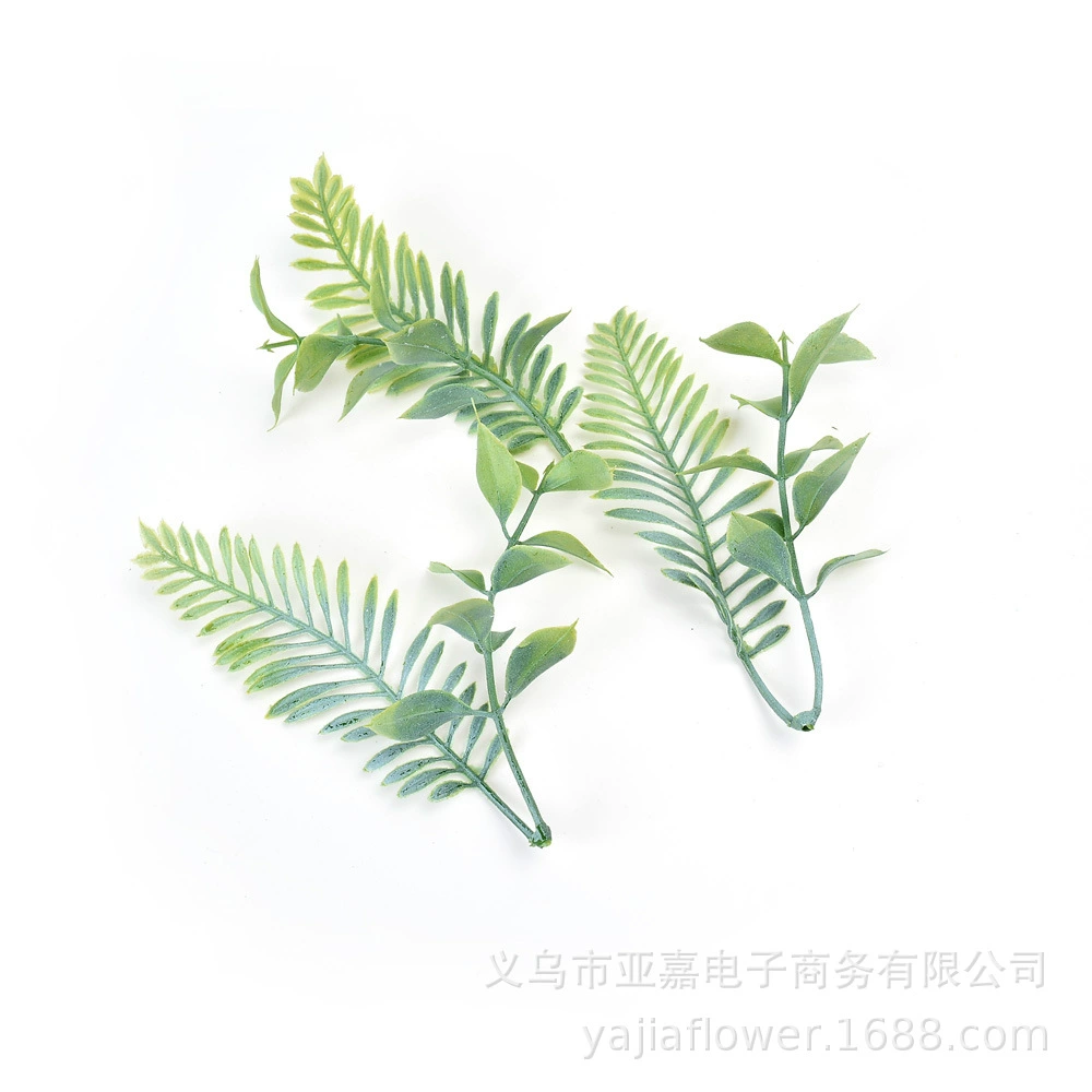 Artificial Aquatic Leaves, Realistic Phoenix-Tail Ferns for Wedding & Floral Decor, Lightweight Pack