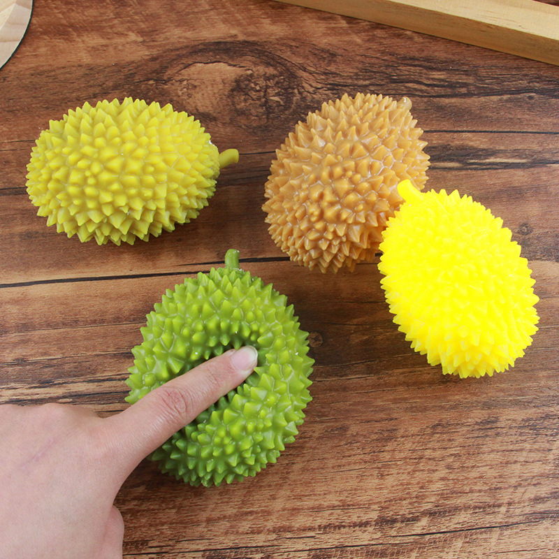 Summer New Product: Realistic Durian Squeeze Toy, Tpr Stress Relief Slow Rebound Creative Fruit Squeeze Toy for Children Summer New Product: Realistic Durian Squeeze Toy, Tpr Stress Relief Slow Rebound Creative Fruit Squeeze Toy for Children