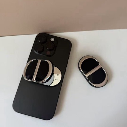 2025 Dijia Qixi Festival Gift Mirror Phone Stand Folding Mirror Makeup Mirror Eyebrow Mirror Portable Mirror