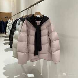 冬季新款白鸭绒羽绒服女棉服上衣女保暖防风品牌撤柜女装杂款尾货