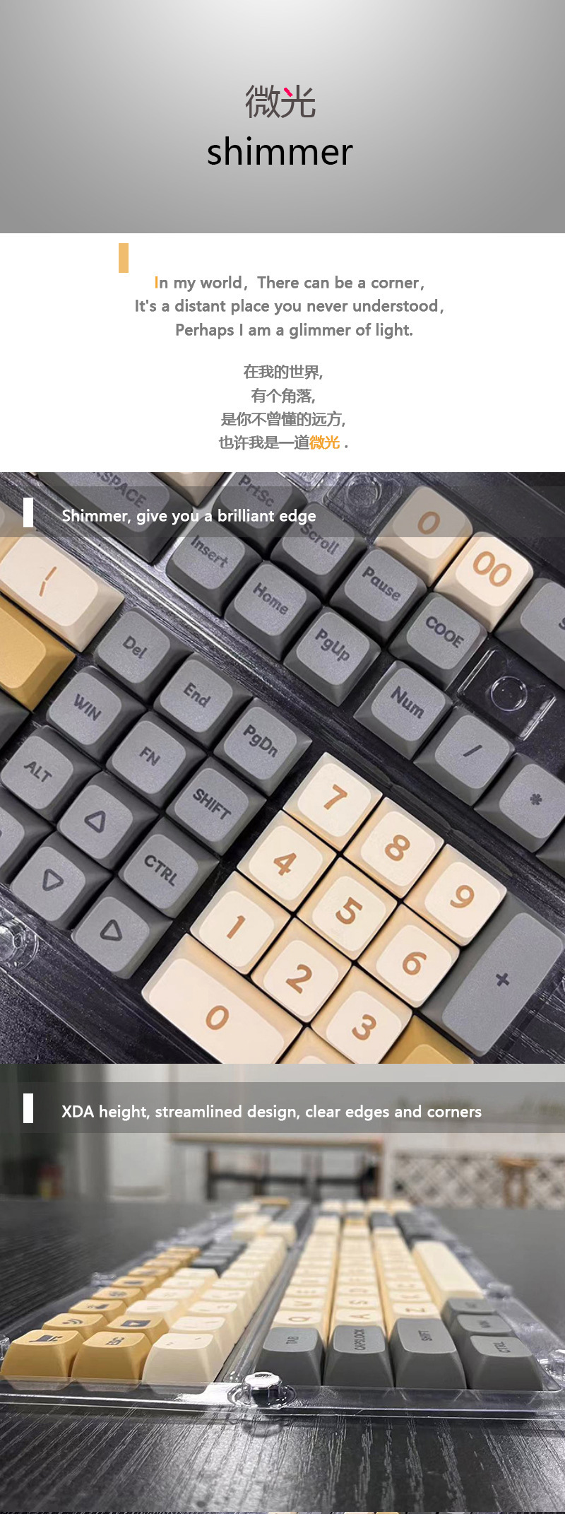 XDA Matcha 125 teclas queso verde hierba verde sublimación keycap pequeño juego completo en caja material PBT venta directa de fábrica