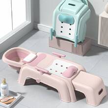 儿童洗头躺椅孕妇洗头发神器宝宝洗头椅大人小孩洗头床可折叠家用