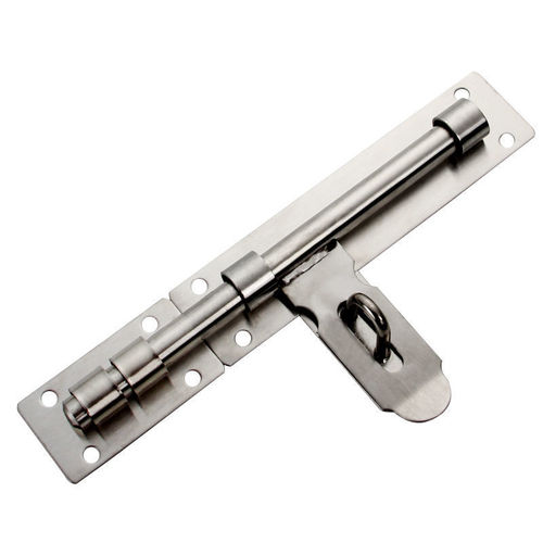 Anti-theft door latch lock hook large iron door bolt stainless steel door hook wooden door latch large thick small dormitory door bolt 