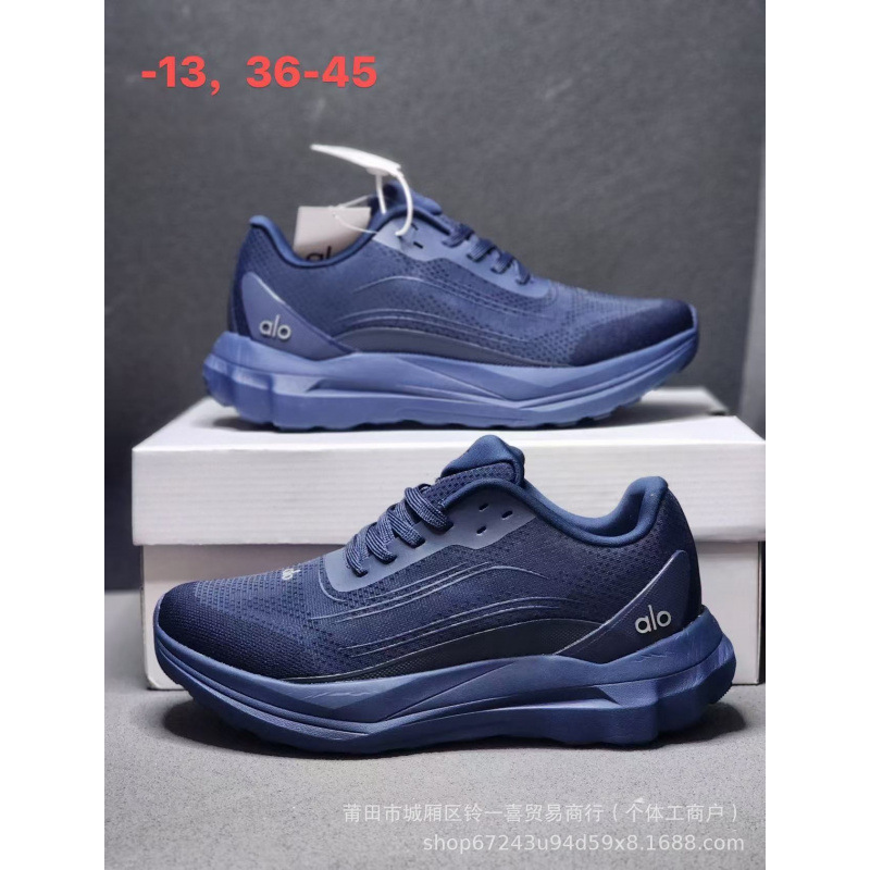 Cross-border Alo Runner Jin Zhixiu lujoso ligero conjunto completo de zapatos deportivos casuales de malla transpirable ultraligero para hombres y mujeres