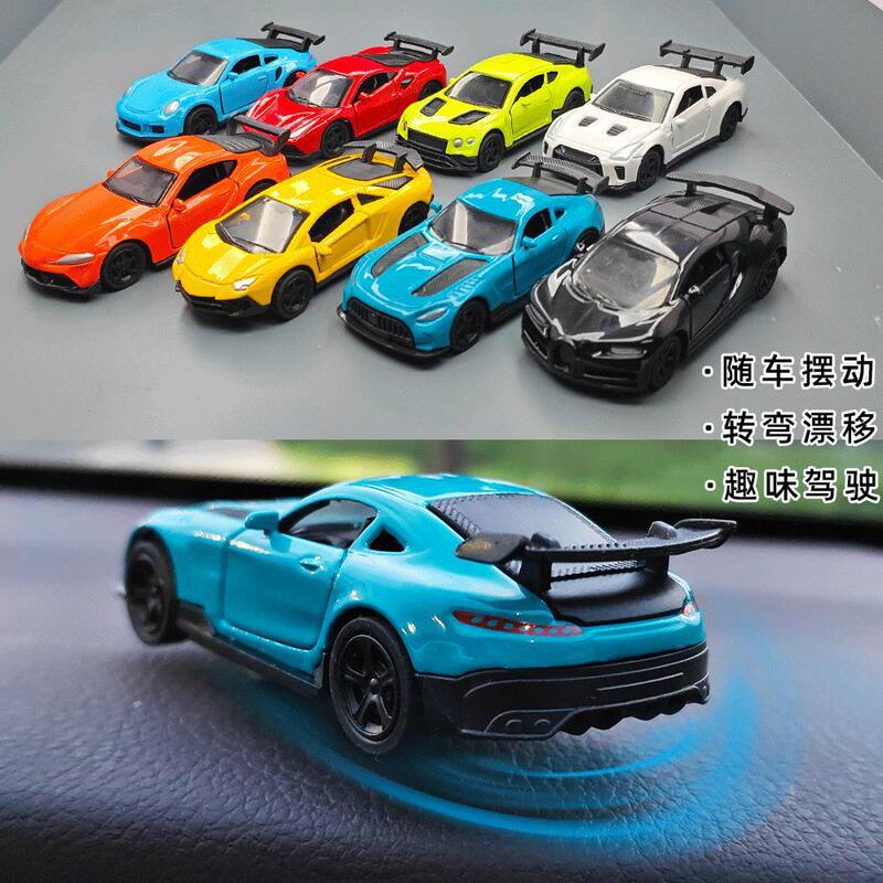 Popular Cross-Border Ae86 Alloy Car Ornaments with Car Drift Simulation Model Creative Toy Gifts Wholesale