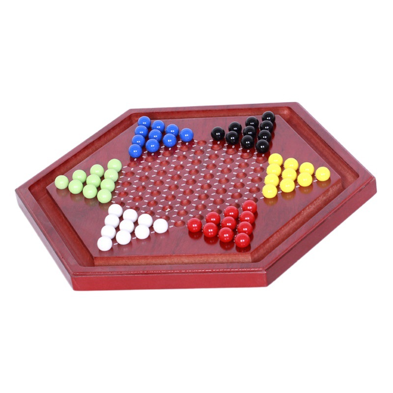 Fábrica directa damas de acrílico cuentas niños adultos educativos bala damas adulto de alta gama de madera Placa de Damas