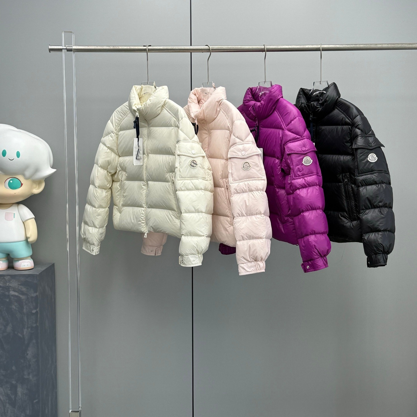 Nanyou Women's Clothing Meng M High-End Version 26s Autumn/Winter Stand Collar Short Casual Down Jacket Goose Down Korean Style Women's Coat