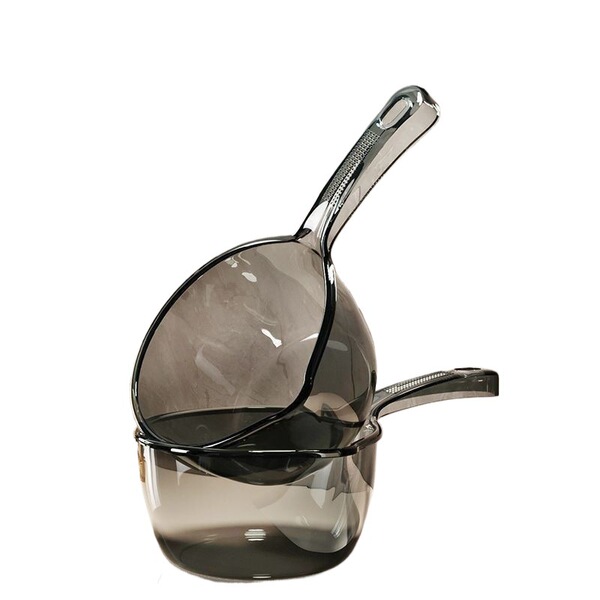 Capacious plastic water ladle for home use scaled