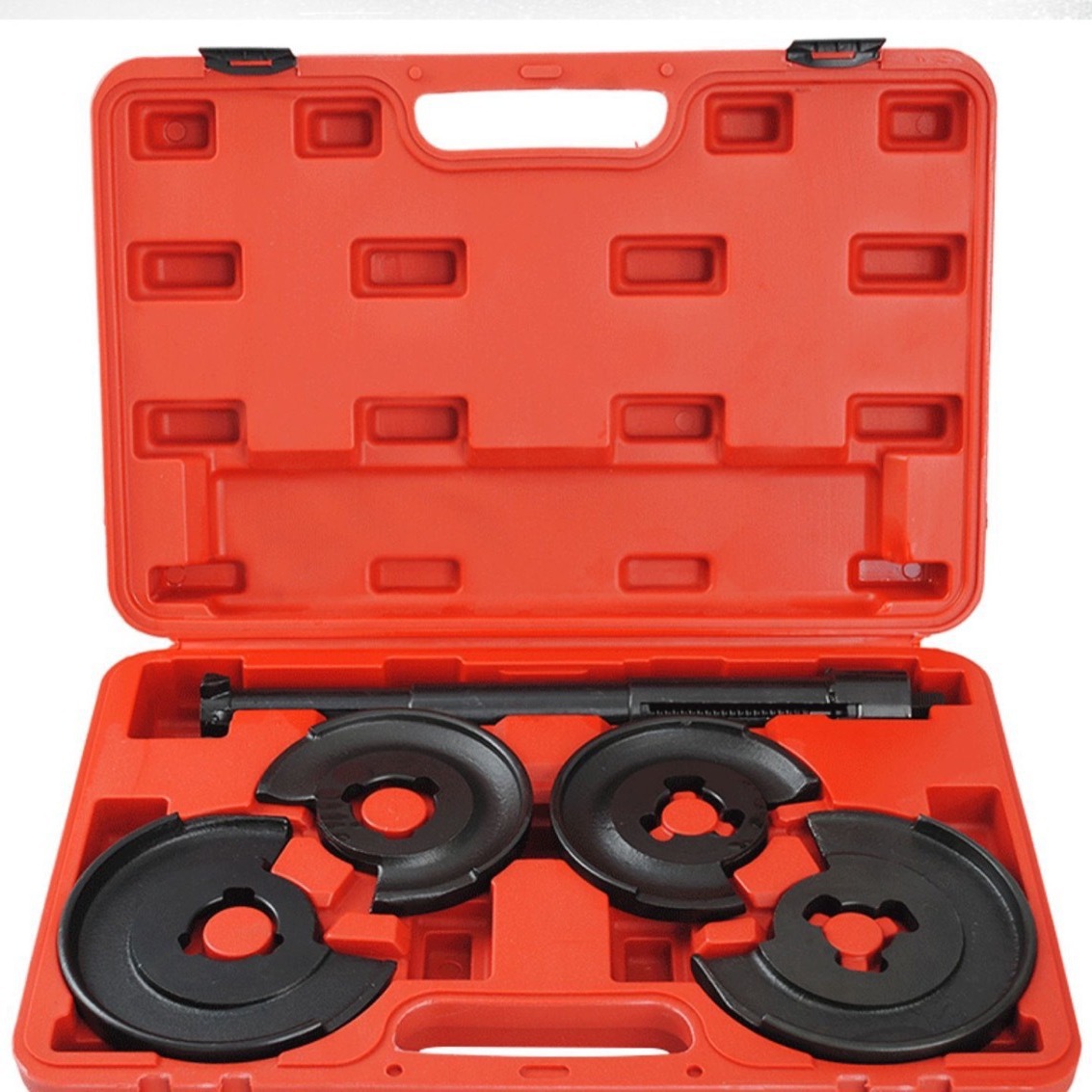 Amortiguador primavera desmontaje herramienta amortiguador resorte compresor delantero y trasero eje auto reparación auto protección herramienta