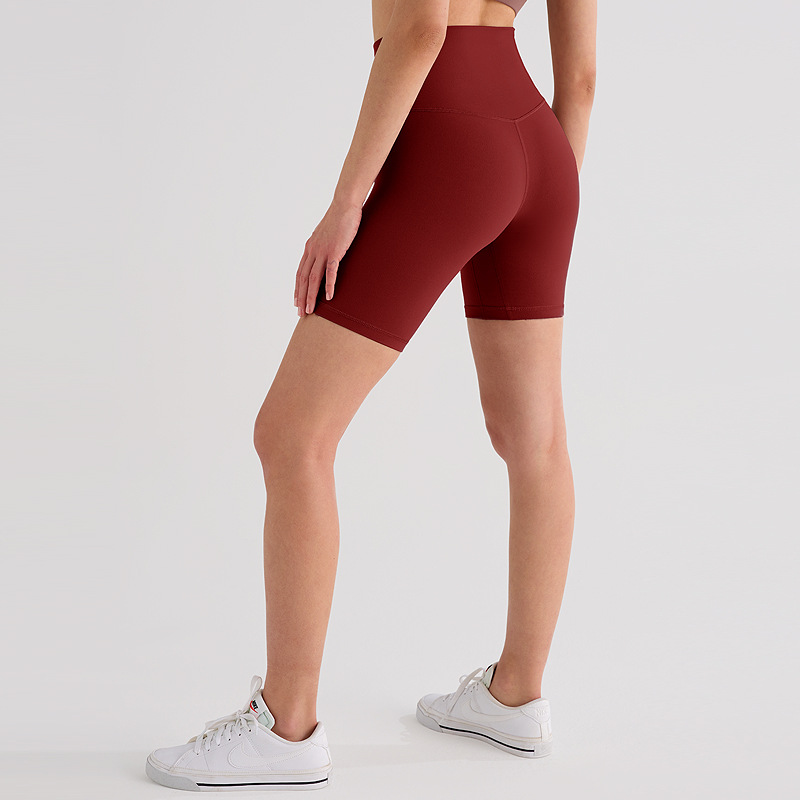 Inf pantalones de yoga de cinco puntos para mujer lulu sin vergüenza pantalones de fitness cepillados de cintura alta pantalones cortos de ciclismo leggings deportivos