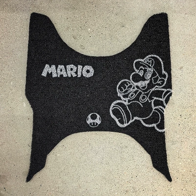 Electric vehicle foot mat Pvc Coil Foot Mats - mario-spring-breeze-aura150