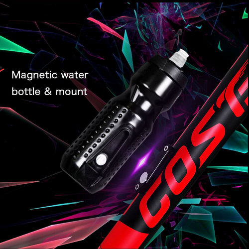 New magnetic cycling water bottle outdoor portable sports water bottle large capacity bicycle mountain road bicycle water cup