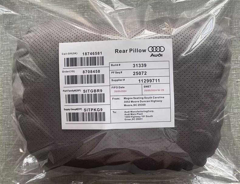 Audi Headrest Maybach Neck Pillow A3L/A4L/A5/A6L/Q3/Q5L/Q7 Car-Specific Protective Lumbar Support