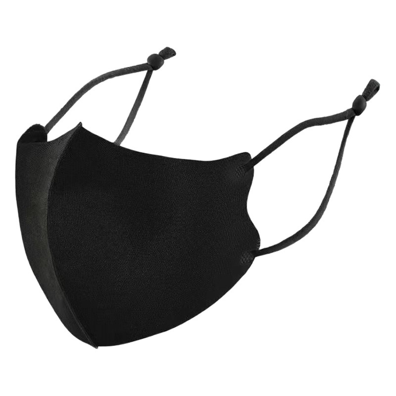 Máscara para adultos ajustable de verano a prueba de polvo a prueba de rayos UV tridimensional de seda de hielo para niños máscara de protección solar lavable para mujeres