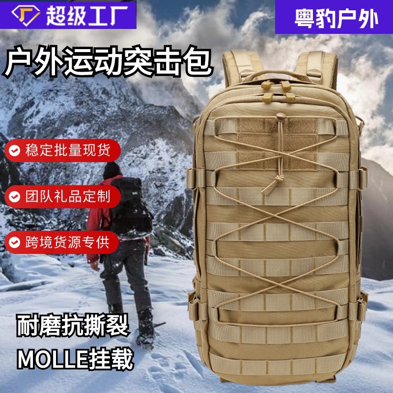 Mochila deportiva resistente a la abrasión 1000D, mochila táctica multifuncional para montañismo al aire libre, estilo camping para senderismo, transpirable y que reduce la carga