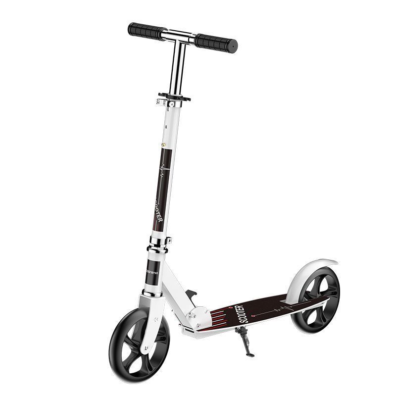 JPC scooter para adultos Niños dos ruedas plegables dos ruedas para trabajar en la ciudad Hombres y mujeres de 8 - 12 años Adolescentes adultos