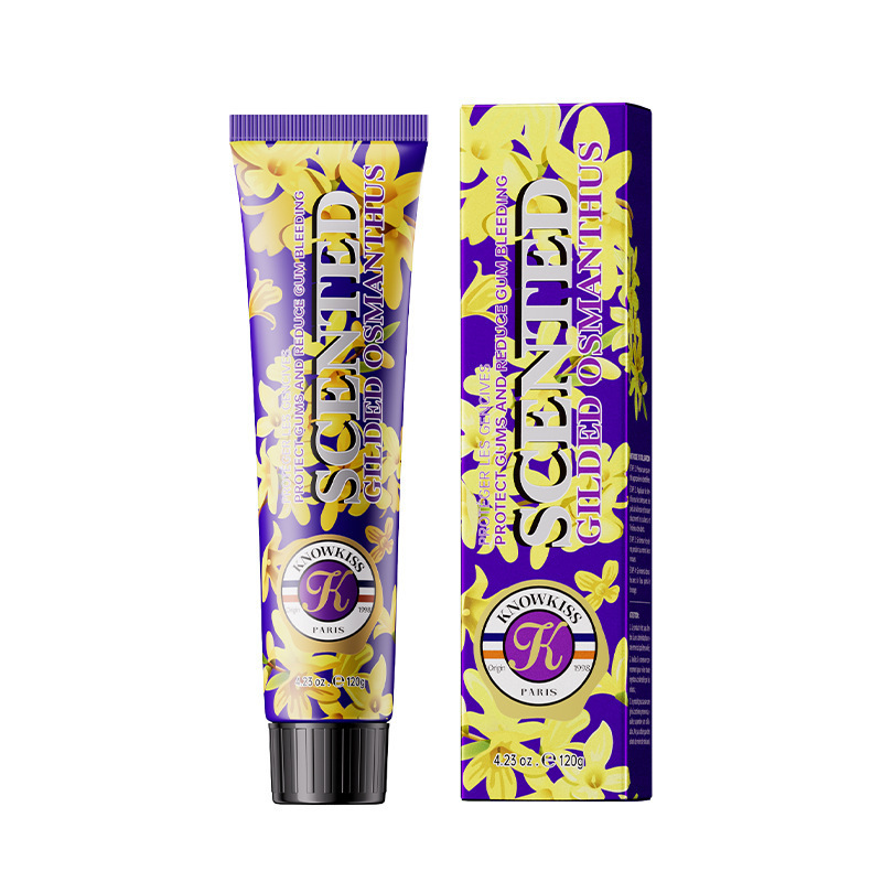KnowKiss梦幻玫瑰茉莉香牙膏toothpaste家庭装洁净跨境外贸厂家|undefined