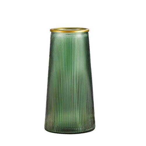 Creative Minimalist Luxury Glass Vase Hydroponic Flower Pot Home Office Decor Ornament Fresh Flowers Dry Flowers Water Plant Pot
