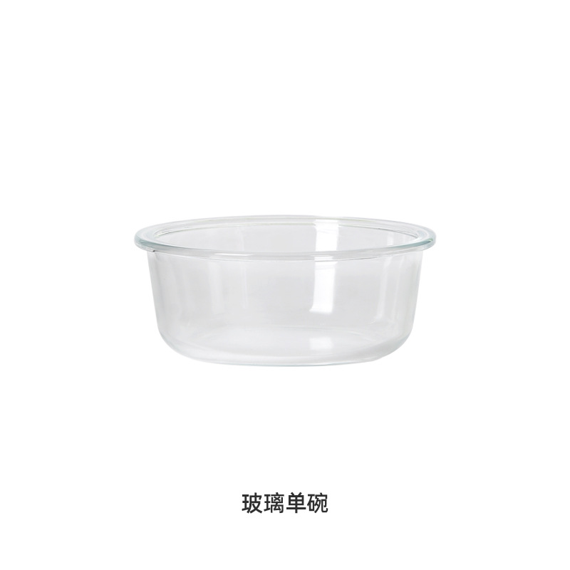 Vidrio Cat Bowl tazón de comida para gatos tazón para perros tazón para beber tazón doble tazón de protección cervical Pet Bowl suministros