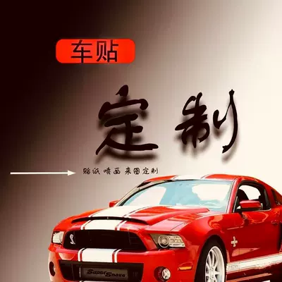 Decorative Stickers for Front Windshield, Body sticker