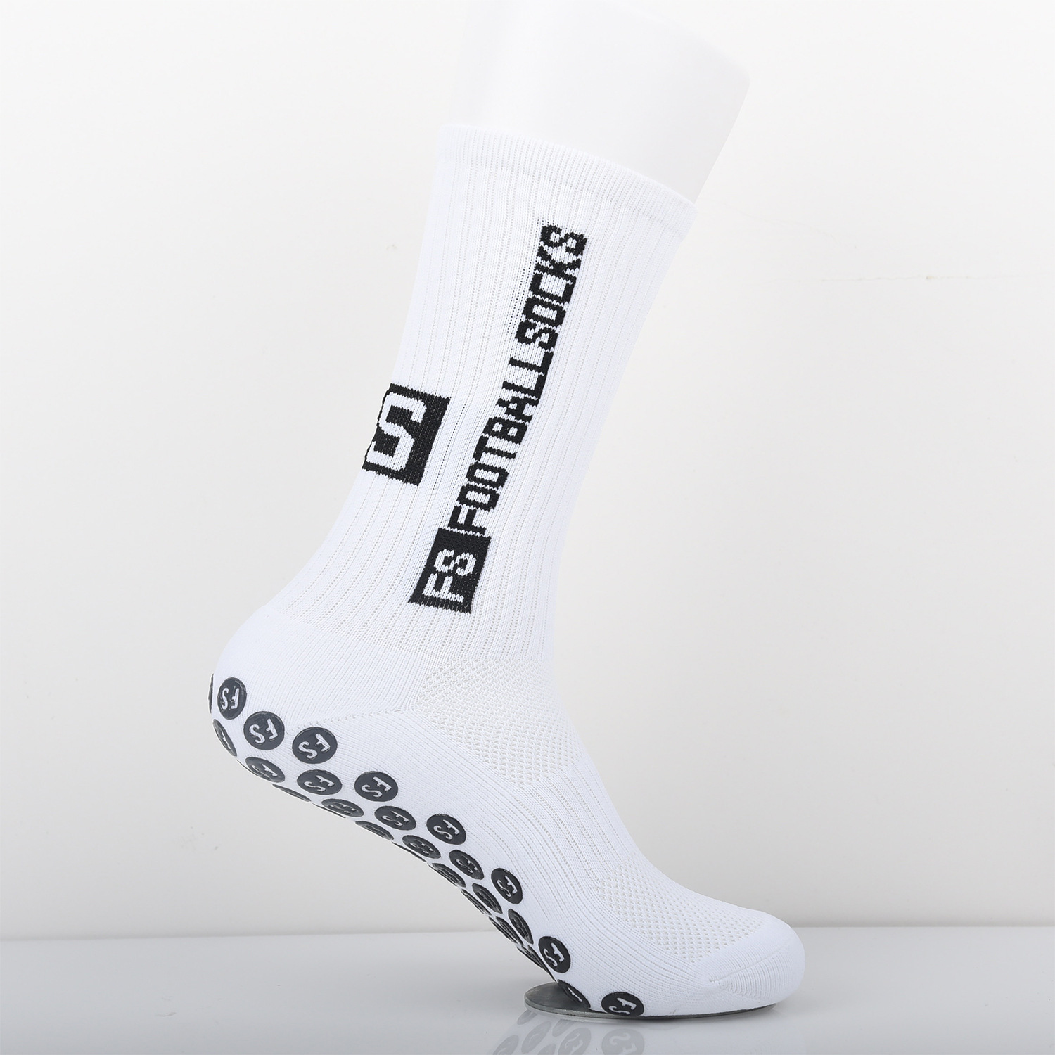 Nuevos calcetines de fútbol dispensadores transfronterizos FS antideslizantes gruesos calcetines de fondo de toalla football socks al por mayor image 4