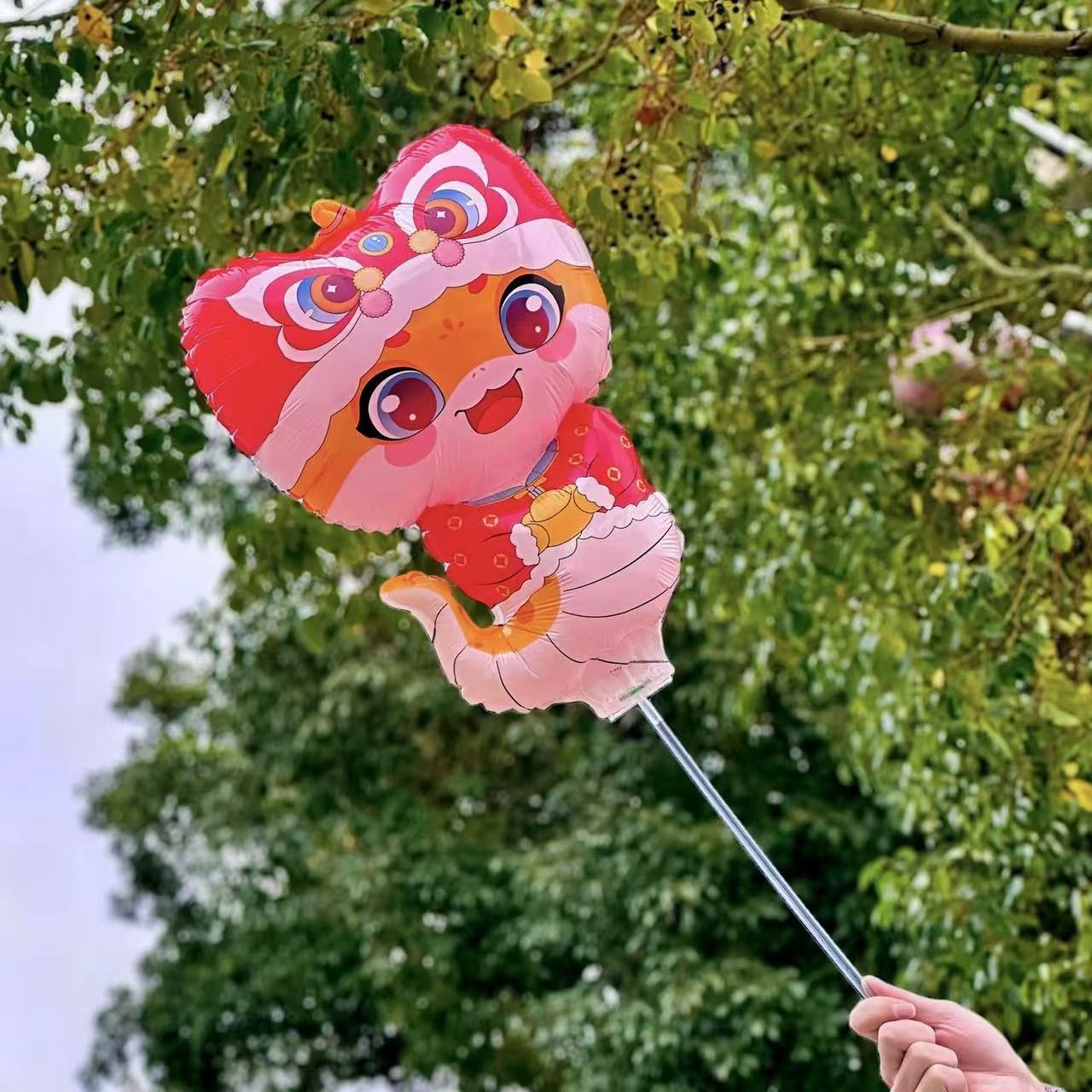 클립 풍선 사자춤 뱀