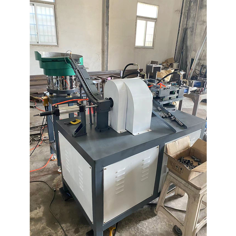 Máquina hidráulica automática de flange de tubo redondo, máquina de crimpado de borde de cilindro exterior, máquina de dibujo de borde de tubería de piezas de trabajo de hardware