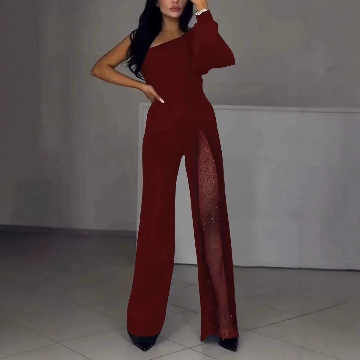(Cross-border trading), demi-season sexy overall, European style