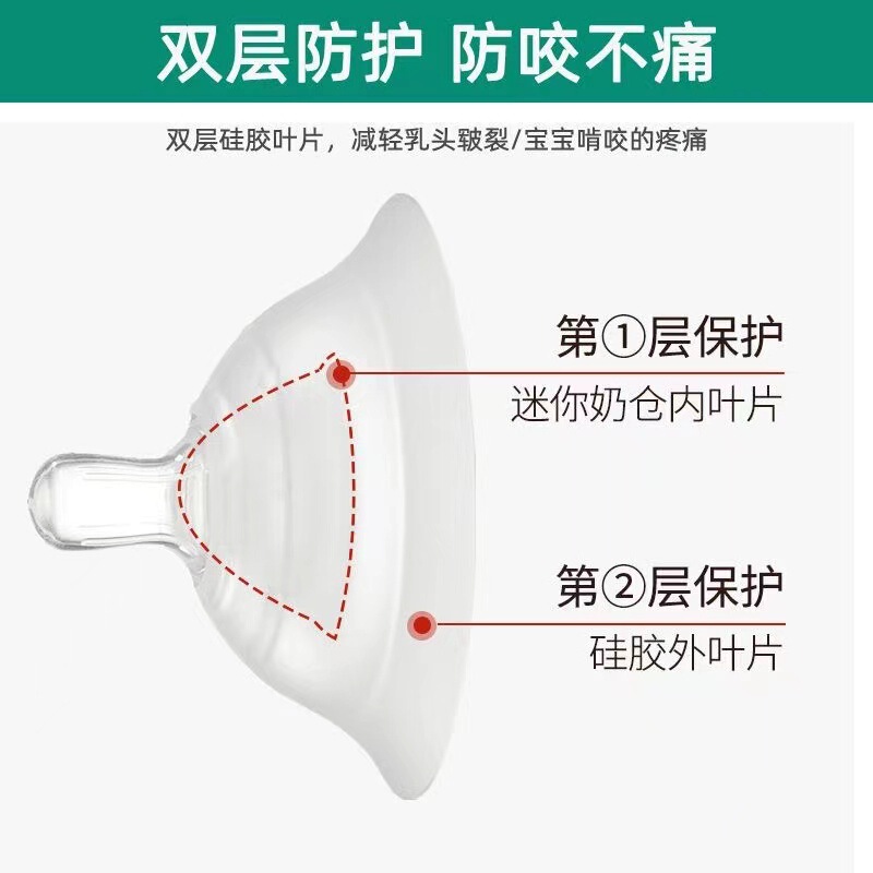 乳首保護カバー乳児授乳乳シールド噛み防止超ソフト授乳専用乳首に乳首を貼る凹内哺乳器|undefined