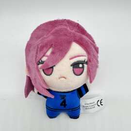 跨境新品Blue Rock Chibigurumi蓝色监狱毛绒玩具公仔