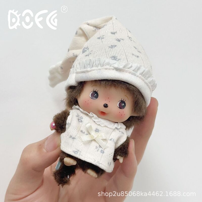 8cm doll clothes wholesale 4th generation labubu mini doll outfits plush toy doll Monchhichi doll clothes