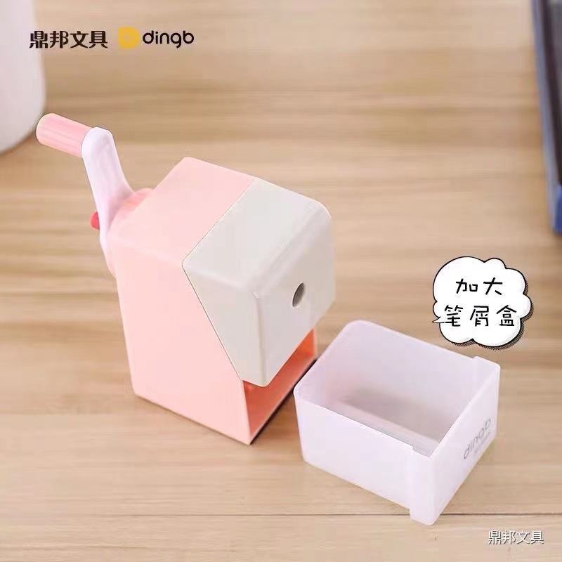 鼎邦小學生鉛筆削筆器手搖卷筆刀削筆刀全自動進鉛轉筆刀刨筆機
