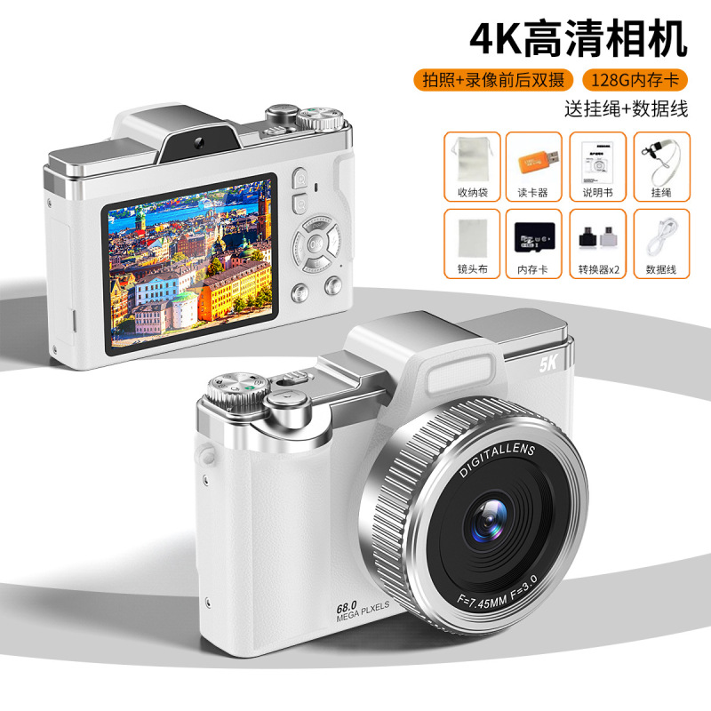 4K高精細ミラーレス高ピクセルWiFiタッチスクリーンデジタルカメラ録画自撮り学生キャンパスエントリーライト変化ccd|undefined