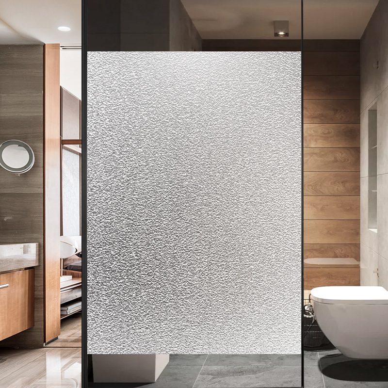 High-quality glue-free electrostatic frosted glass stickers light-transmitting opaque glass stickers bathroom window glass stickers