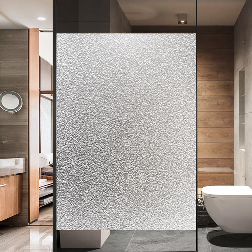High-quality glue-free electrostatic frosted glass stickers light-transmitting opaque glass stickers bathroom window glass stickers