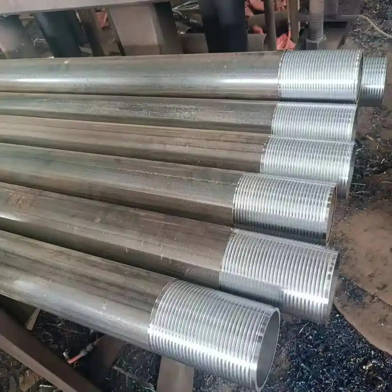 厂家直供注浆管 注浆导管注浆钢花管套丝车丝打孔管棚无缝 注浆管