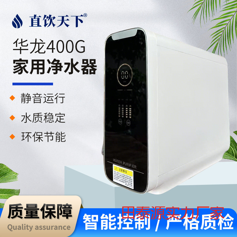 Household 600g Water Purifier Ro Reverse Osmosis Water Purifier 4-Level 400-Gallon Pure Water Purifier Hualong Series Net