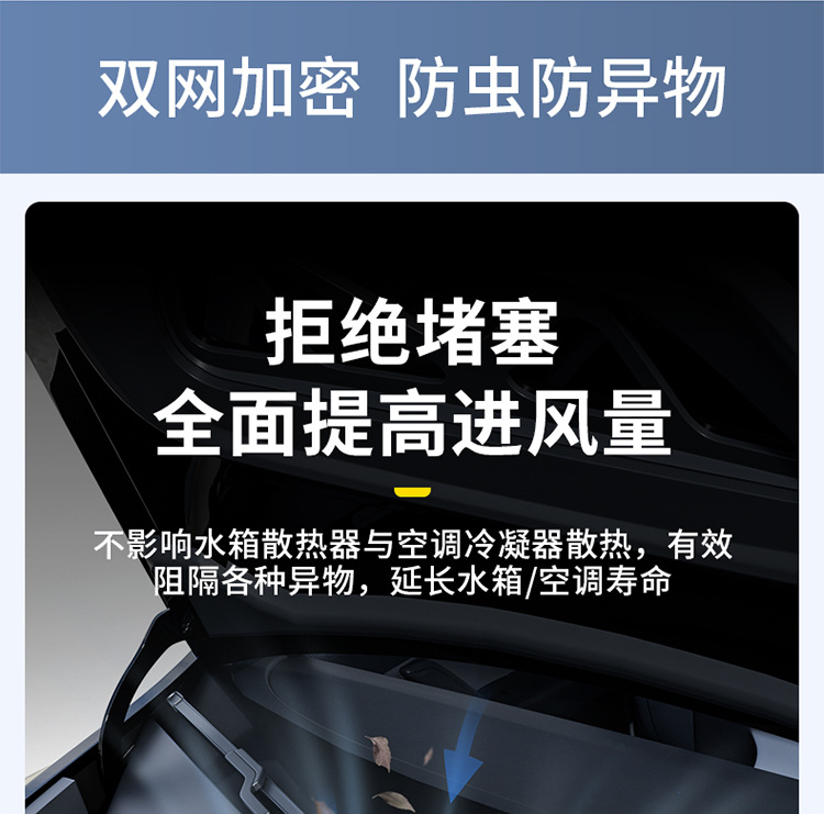 Bjbt Is Suitable for Tesla Model3/Y Insect-Proof Net Air Outlet Protective Net Protective Cover Renewed Version Modification Accessories