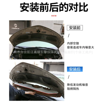 Suitable for 2006-2019 Toyota Previa Car sound-absorbing cotton