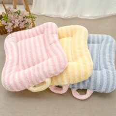 ムーンベルベットクッション、オールシーズンユニバーサル、子猫睡眠マット、猫ベッド、犬マット、小型犬小屋、猫小屋卸売