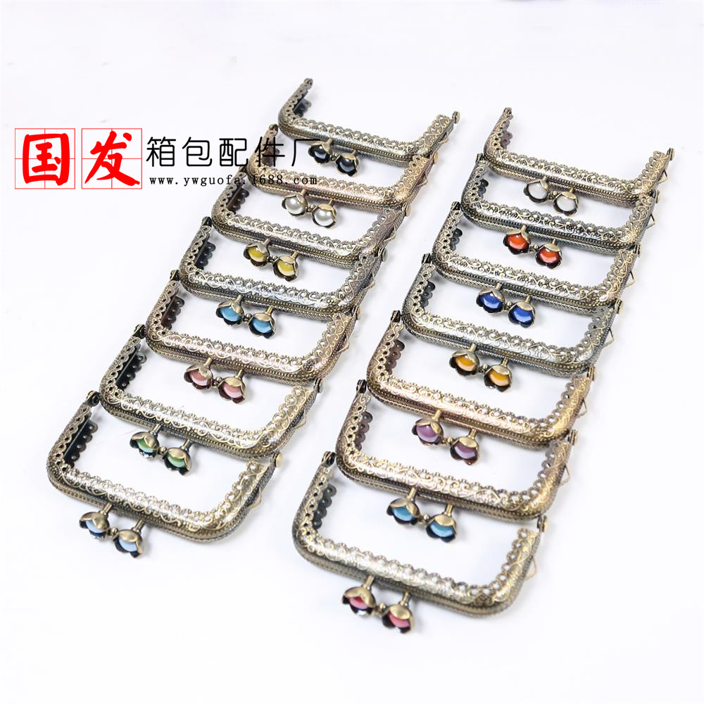 8,5cm cuadrado encaje en relieve cabeza de loto oro bronce 14 colores opcionales Caramelo cabeza color