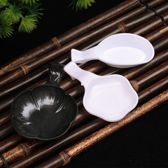 Plastic butterfly ink dish manufacturer wholesale stationery calligraphy supplies pen stand wood pen mountain pen rest ink washer plastic ink dish